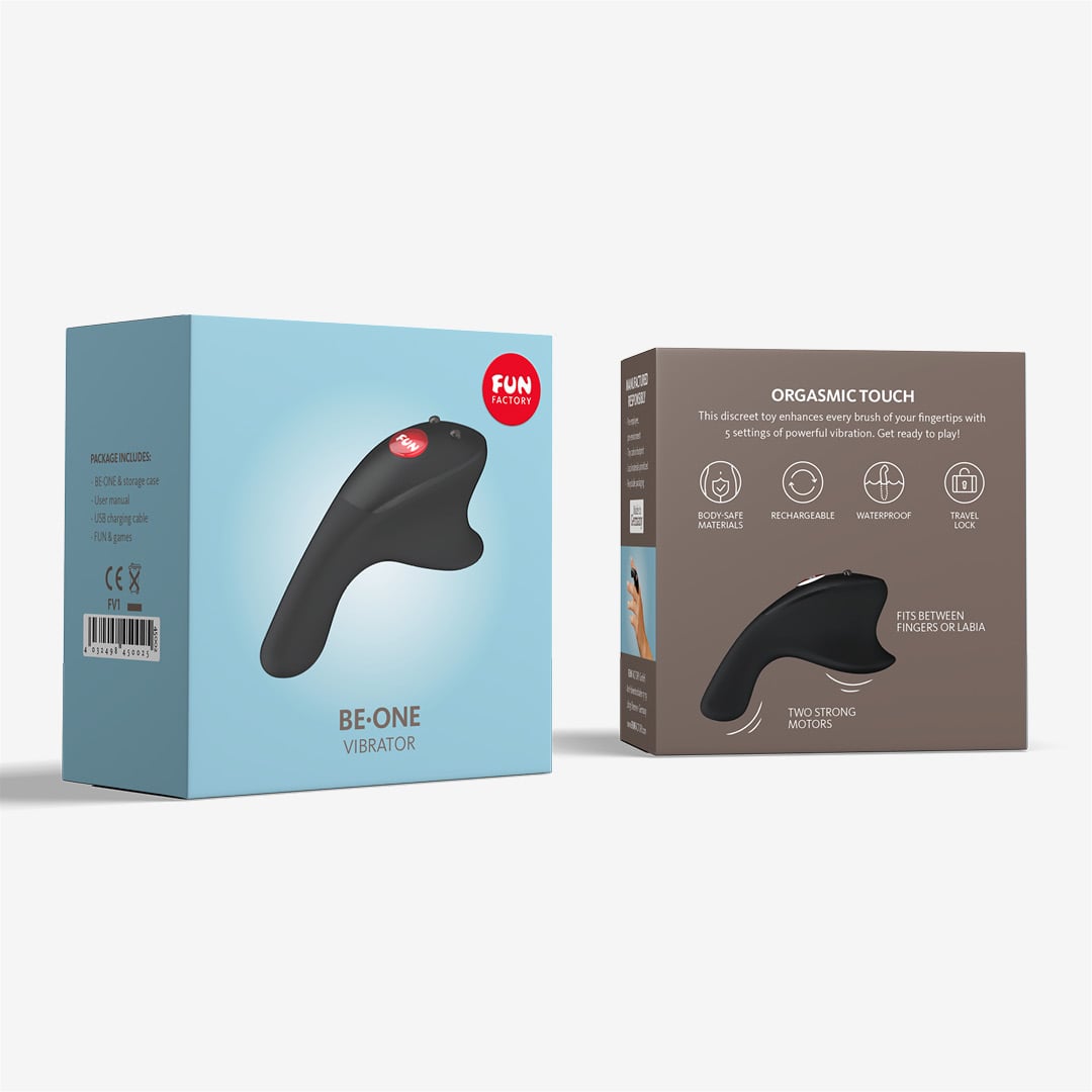 Paarvibrator BE·ONE von FUN FACTORY in schwarz