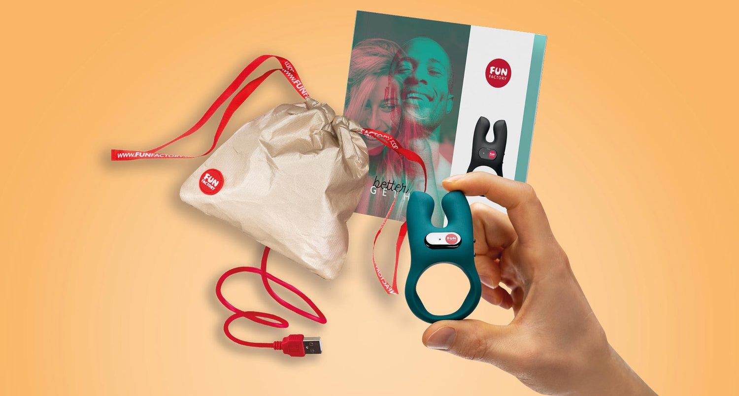 NŌS Penisring mit Vibration Lieferumfang