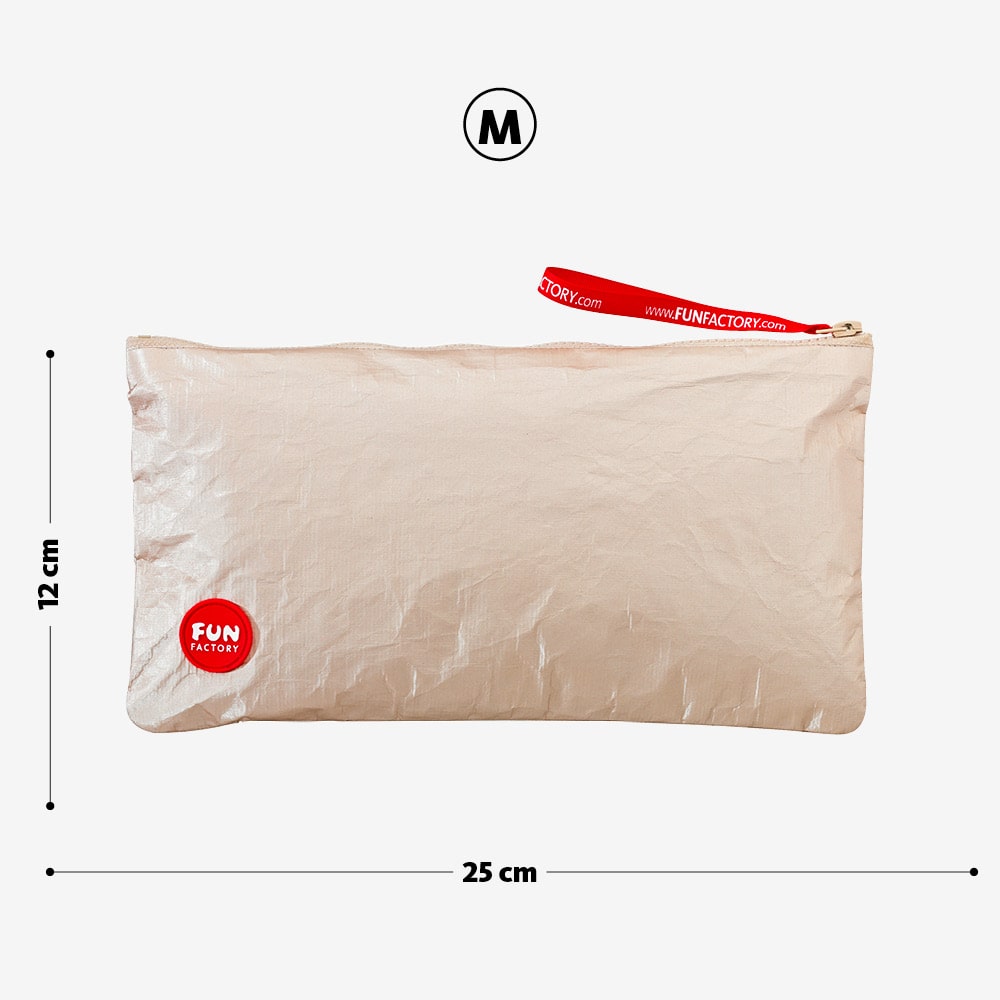 TOYBAG M in Gold Maße – FUN FACTORY
