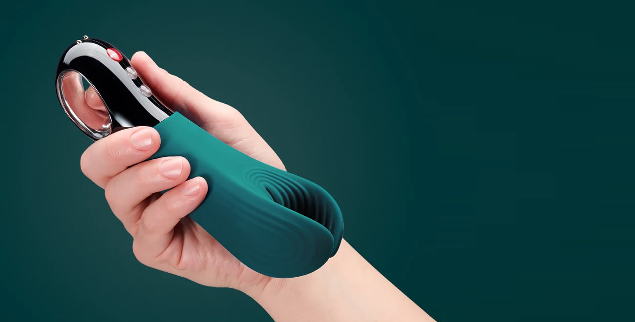 FUN FACTORY - Penisvibrator MANTA in deep sea blue