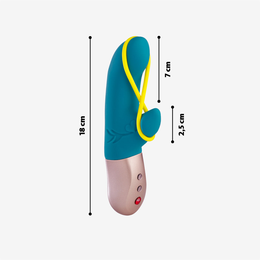FUN FACTORY - Rabbit Vibrator AMORINO petrol