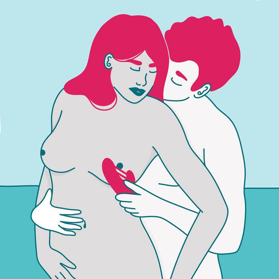 Paar benutzt Vibrator AMORINO