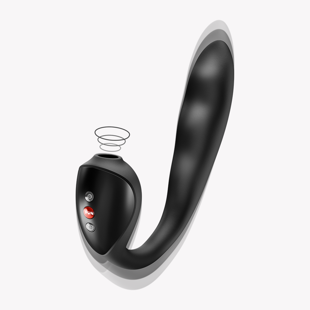 STRONIC PULSE ALLEGRO Black – Rabbit Pulsator mit Air Pulse von FUN FACTORY, Produktbild 2