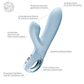 SPICY PULSE BI Ice Blue – Air Pulse Vibrator von FUN FACTORY, Infografik