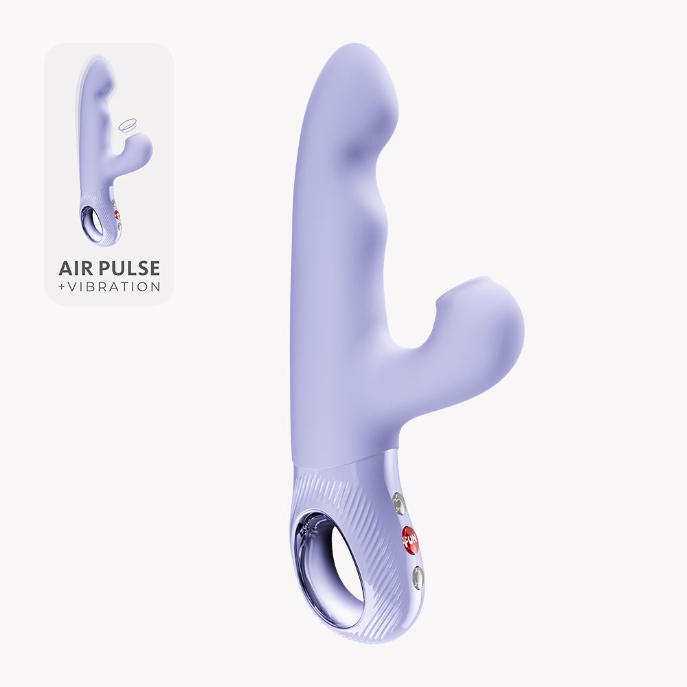 LOVE PULSE BI Purple – Air Pulse Vibrator von FUN FACTORY, Produktbild