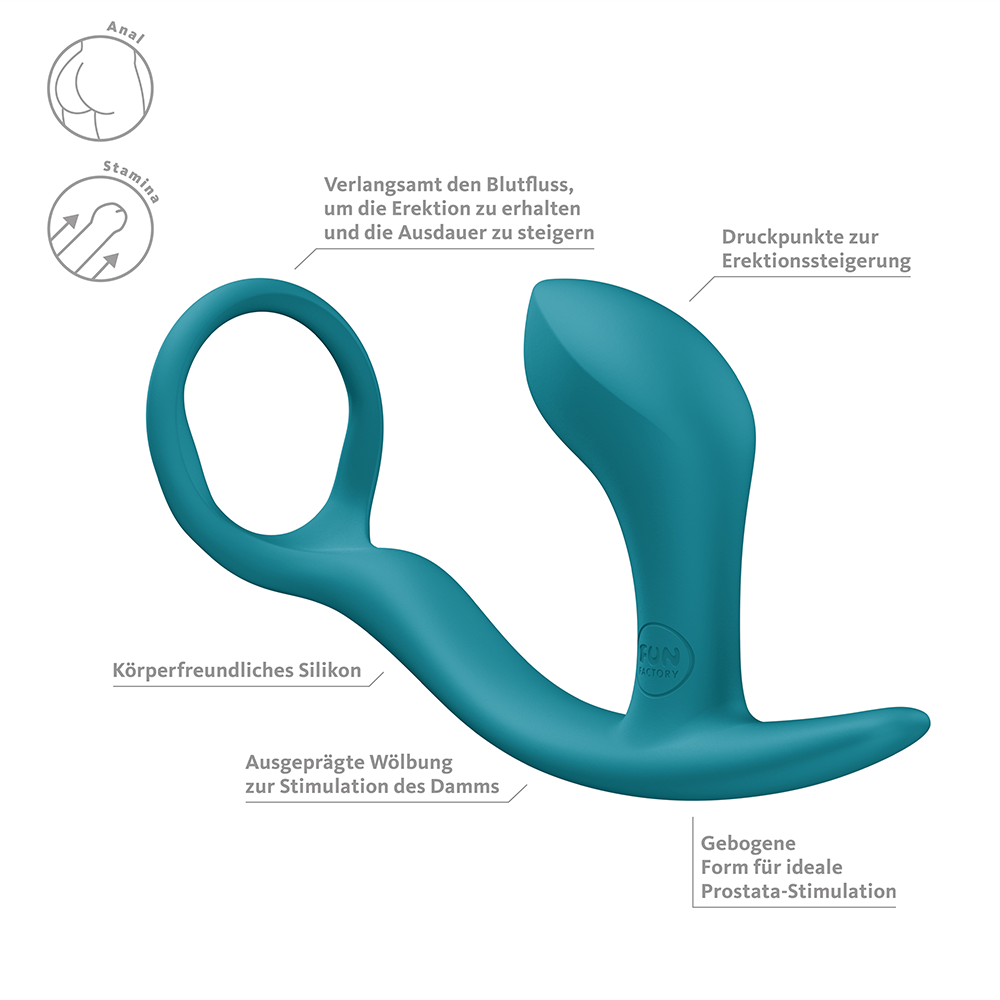 Penisring mit Analplug BOOTIE RING online kaufen | FUN FACTORY Penisring mit Analplug BOOTIE RING online kaufen | FUN FACTORY