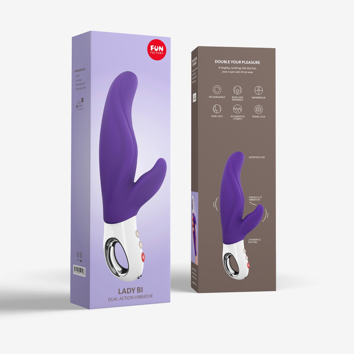 FUN FACTORY - Rabbit Vibrator LADY Bi 