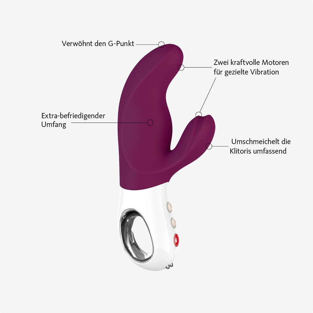 FUN FACTORY - Rabbit Vibrator MISS BI