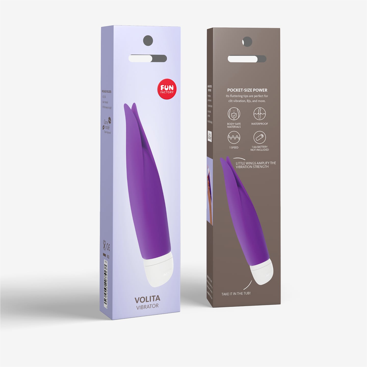 FUN FACTORY - Externer Vibrator VOLITA violet