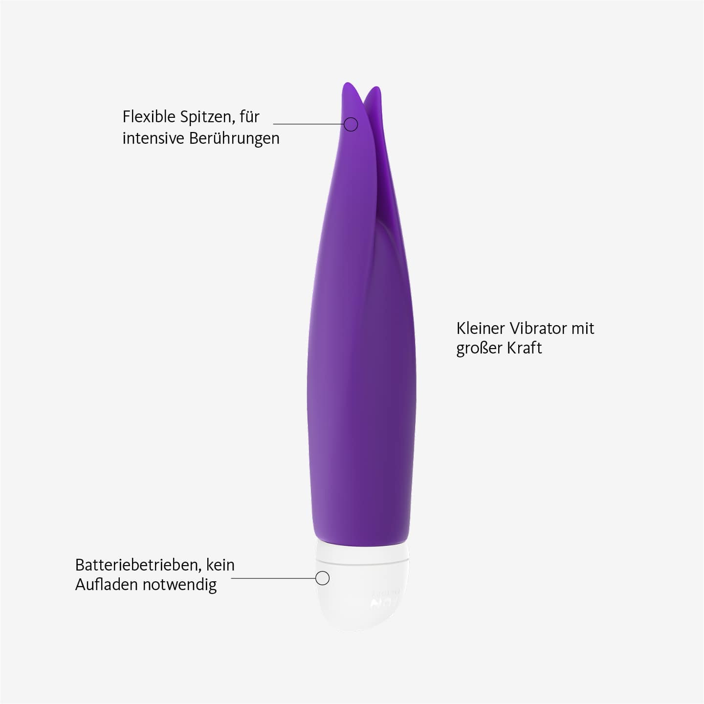 FUN FACTORY - Externer Vibrator VOLITA violet