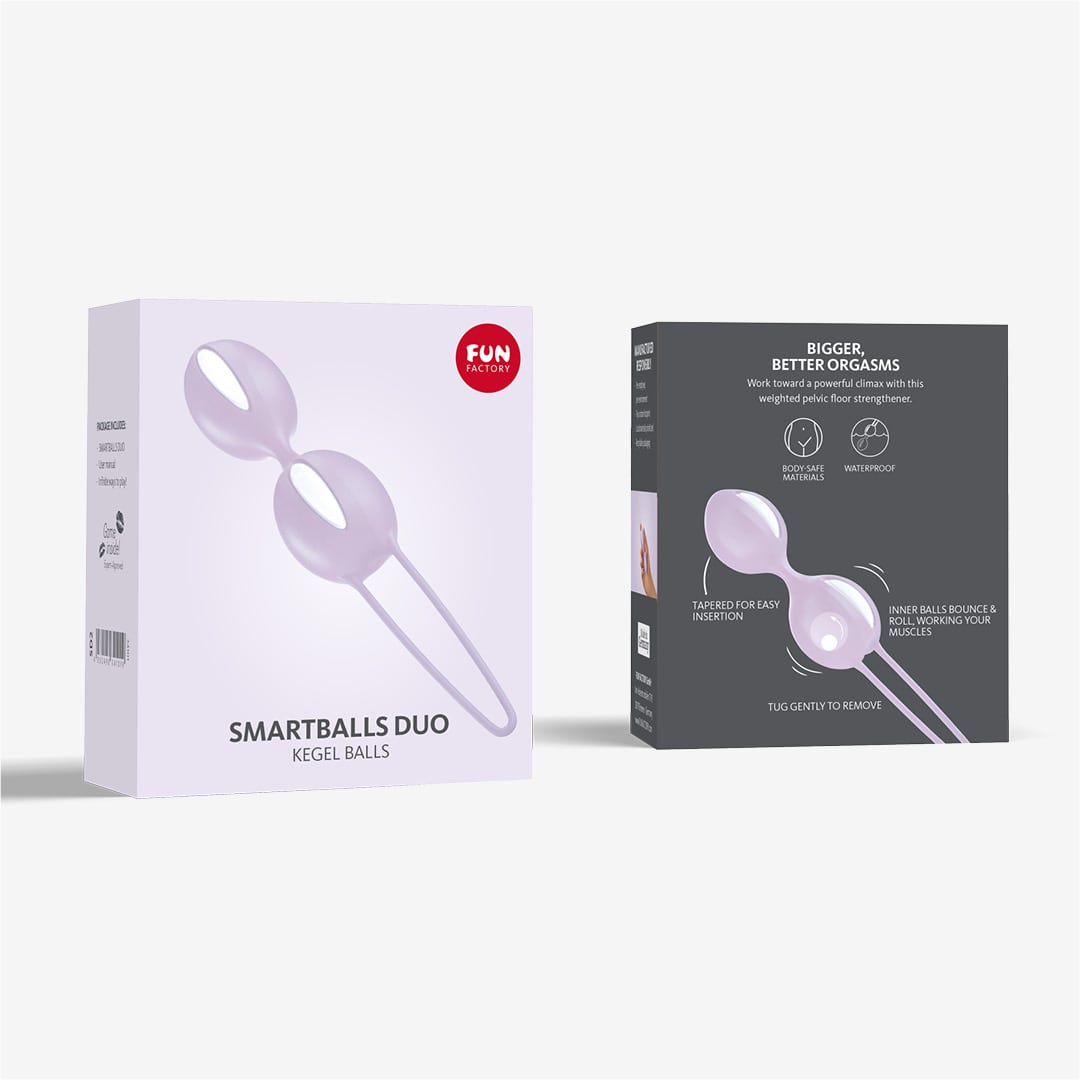 SMARTBALLS DUO White - Pastel Lilac