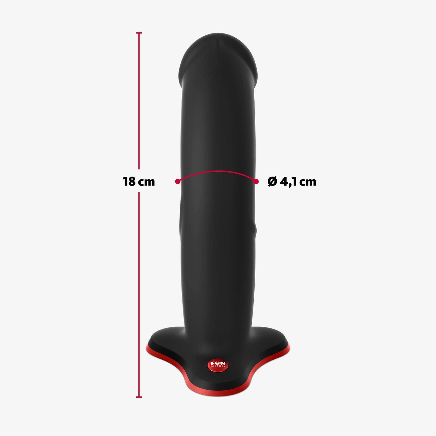 FUN FACTORY | THE BOSS Black Realistischer Dildo