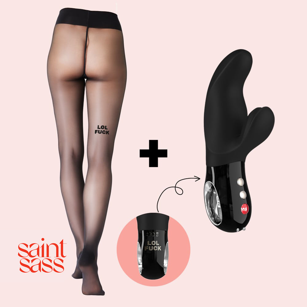 FUN FACTORY x Saint Sass - Bondage Bundle Toyset mit MISS BI und Strumpfhose